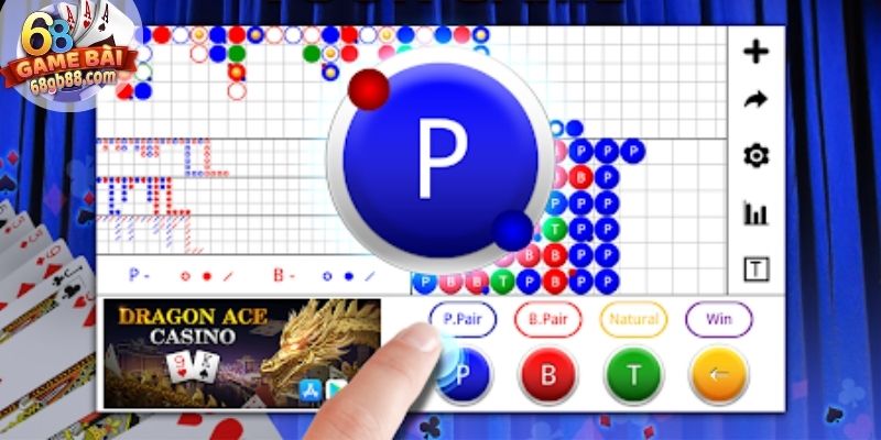 Tool Baccarat - Công Cụ Phân Tích Giúp Nâng Cao Chiến Lược 2 Tool Baccarat thống kê chuỗi Banker – Player